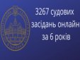 Проведення 3267 судових засідань в онлайн режимі забезпечила ДСА України за 6 років